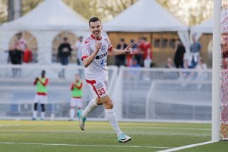De retour de blessure, Kevin Bua a bénéficié de plus de 20 minutes de jeu face à Baden. Assez de temps pour inscrire le 3-0 pour la formation valaisanne.
